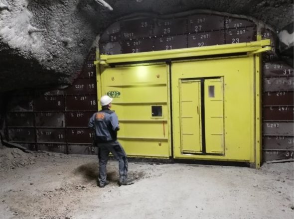 Erstellen von Wetterbauwerken - Referenzen Tunnelbau German Mining Solution